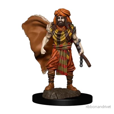 D&D Icons of the Realms Premium Figur: Manlig Druid D&D Icons of the Realms Premium Figur: Manlig Druid