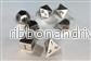 Chessex Specialty Dice Sets - Solid Metal Silver Poly 7 Die Set