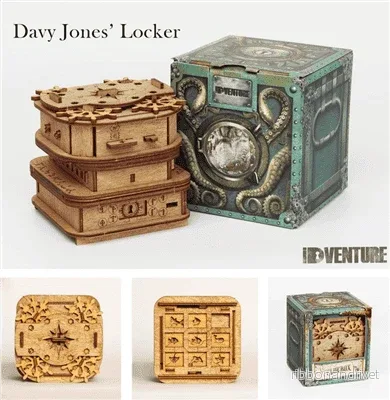 Cluebox – Escape Room in a Box – Davy Jones Locker Cluebox – Escape Room in a Box – Davy Jones Locker