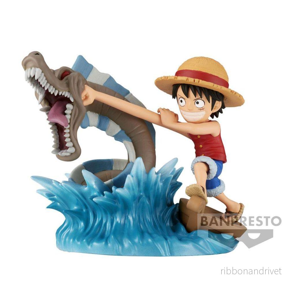 One Piece World Collectable Figure: Monkey D. Luffy vs Havets Monster One Piece World Collectable Figure: Monkey D. Luffy vs Havets Monster