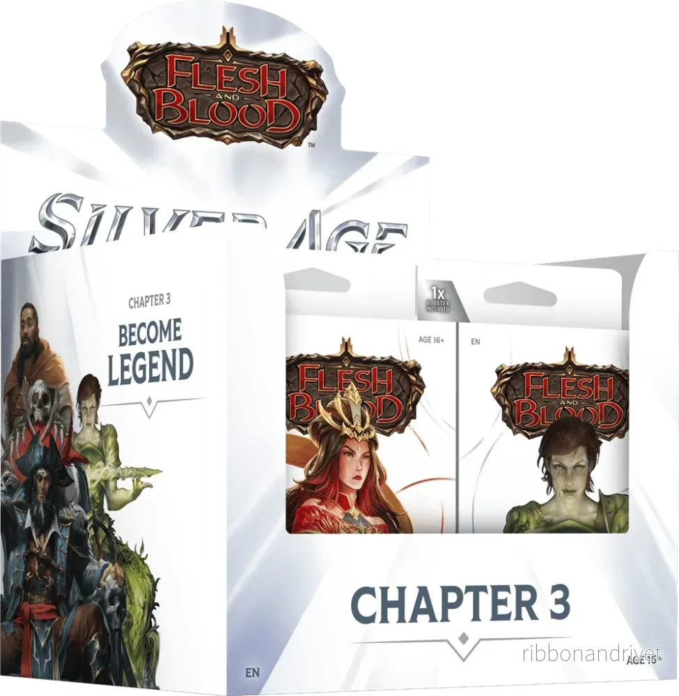 Flesh & Blood TCG – Silver Age: Chapter 3 Deck Display (10 lekar) – EN Flesh & Blood TCG – Silver Age: Chapter 3 Deck Display (10 lekar) – EN