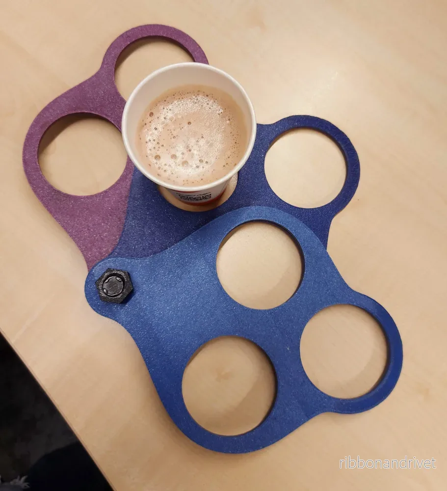 Kaffekopphållare för 9 koppar