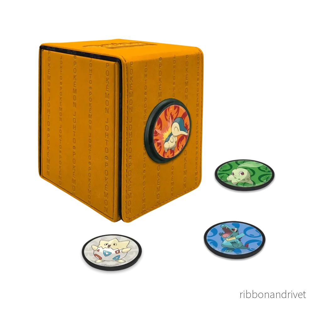 UP – Johto Alcove Click Deck Box för Pokémon UP – Johto Alcove Click Deck Box för Pokémon
