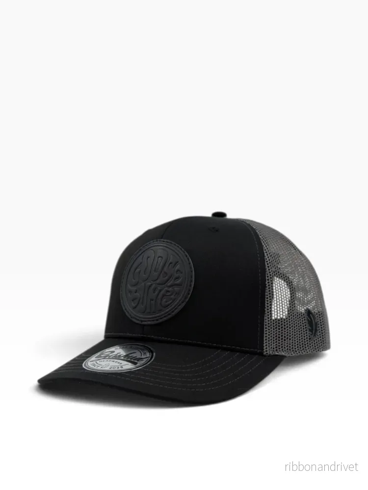 Gåshud Goosebumps Classic Truckerkeps - Jet Black/Dark Grey