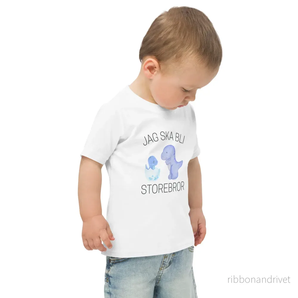Jag ska bli storebror T-shirt - Dinosaurier - Bild 2