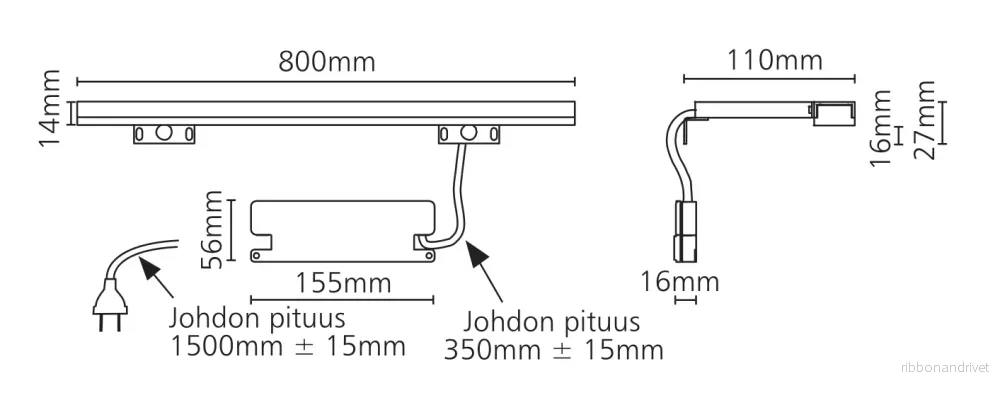 LED-lampa Esther S3 10W - Bild 2