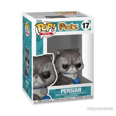 Funko POP Husdjur: Husdjur S3 - Persisk Katt