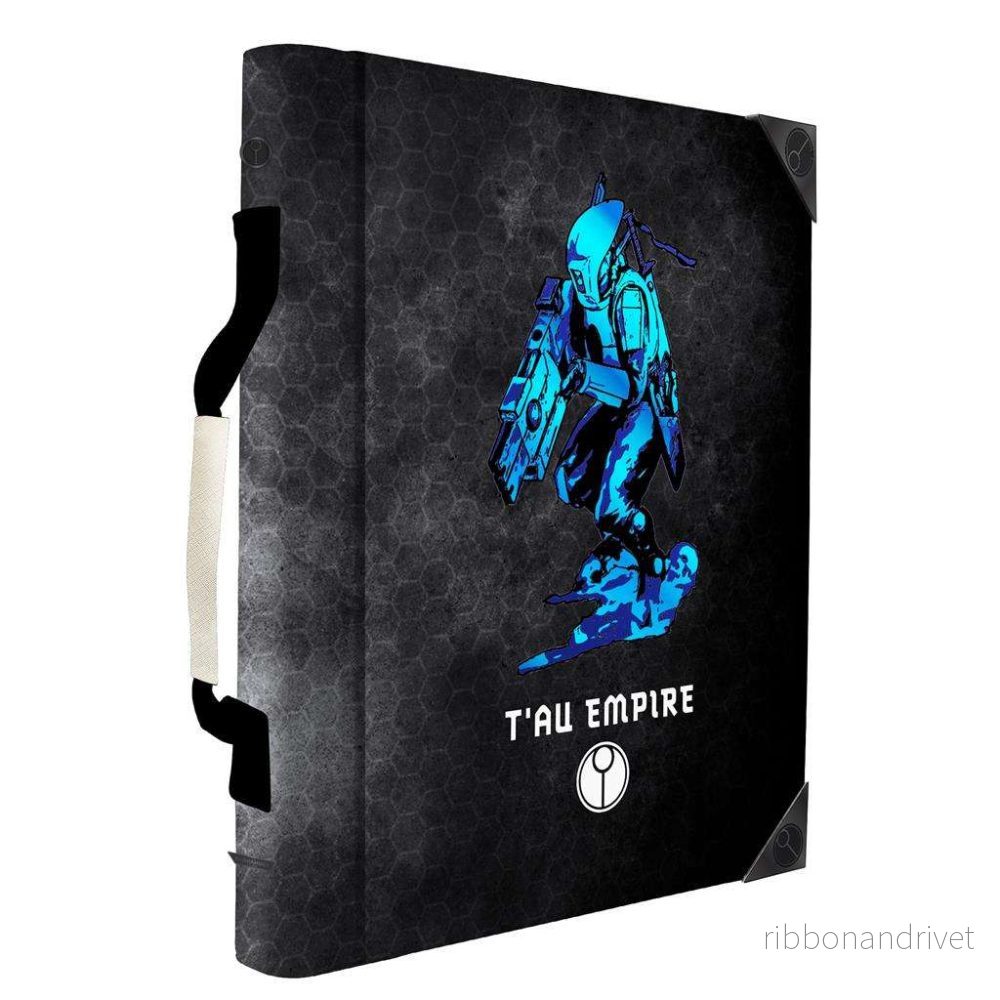 UP – T’au Empire Codex Justerad Codex Bok Folio – Prägling & Tryck för Warhammer 40,000 UP – T’au Empire Codex Justerad Codex Bok Folio – Prägling & Tryck för Warhammer 40,000