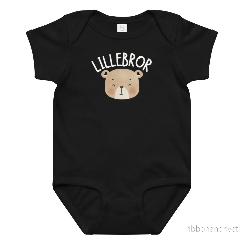 Lillebror Body - Teddy (vit text) - Bild 2