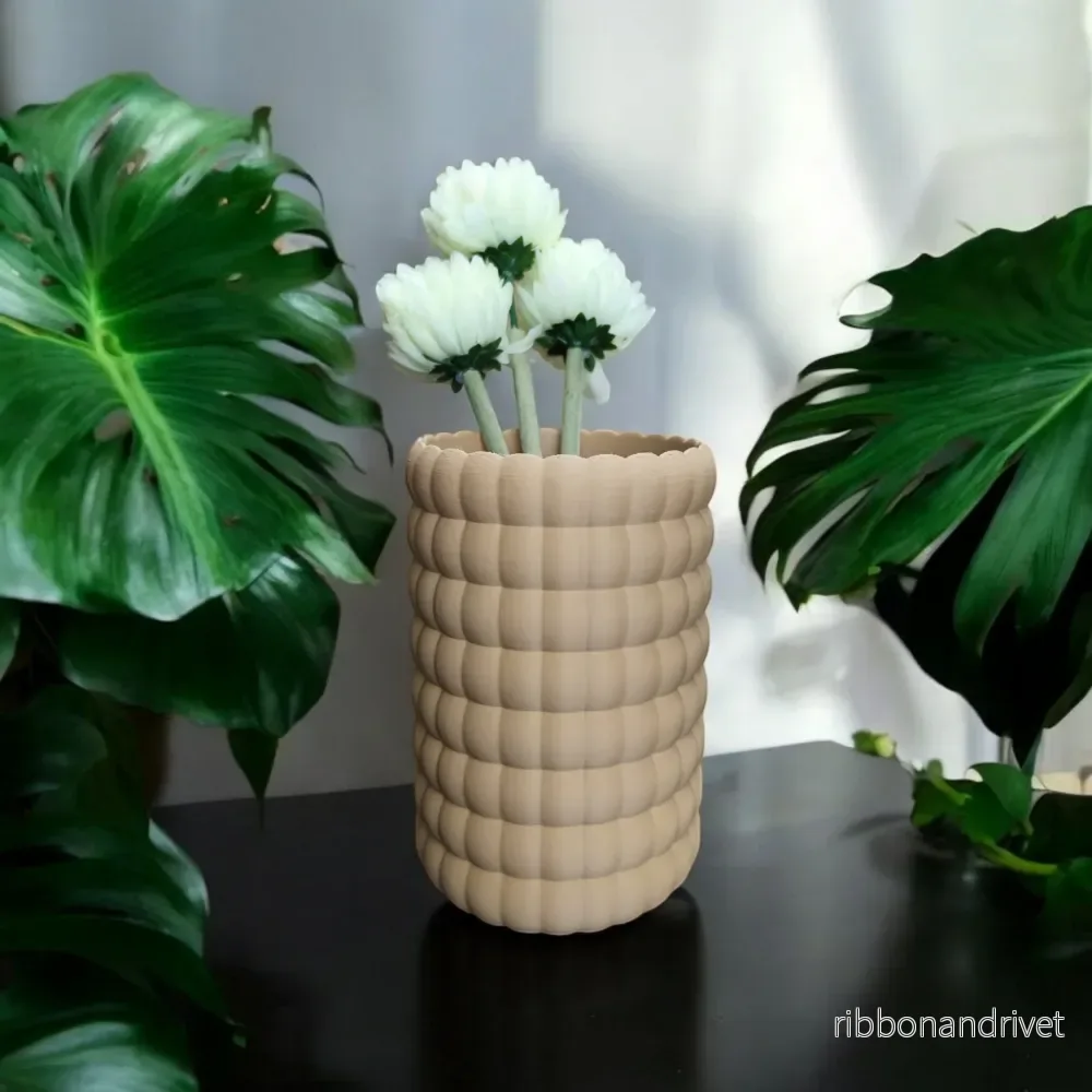 Modern Bubble Bloom-vas med matt finish - Bild 3
