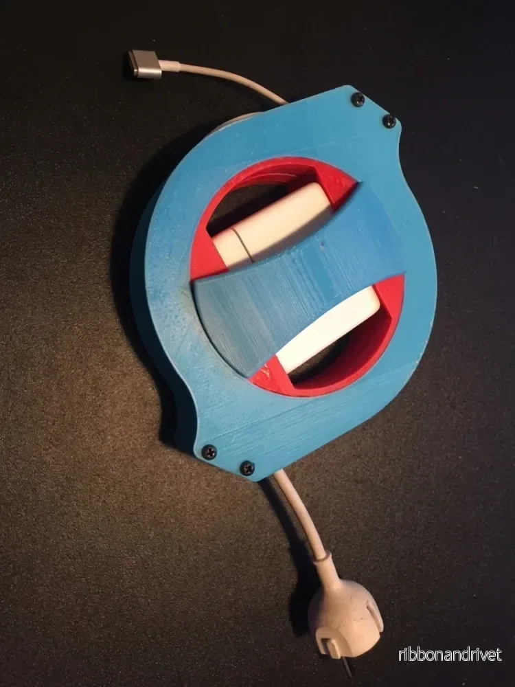 Magsafe 60W Kabelwinder Remix (skruvad version)