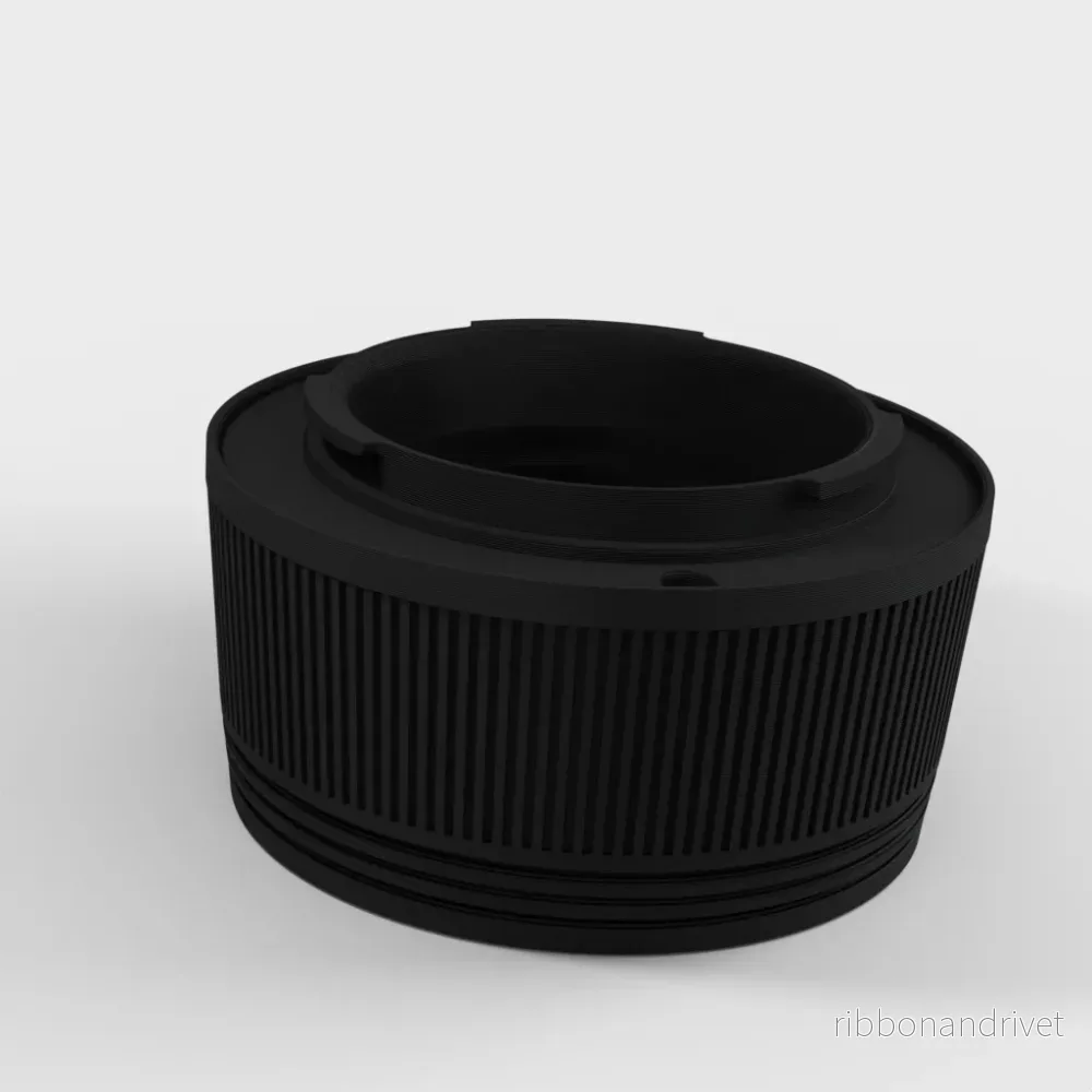 Sony E-Mount-hus till Nikon F-Mount-objektivadapter