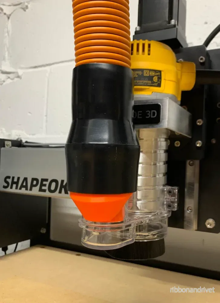 Sweepy-adapter för styv, professionell låsbar vakuumslangsats - Bild 2