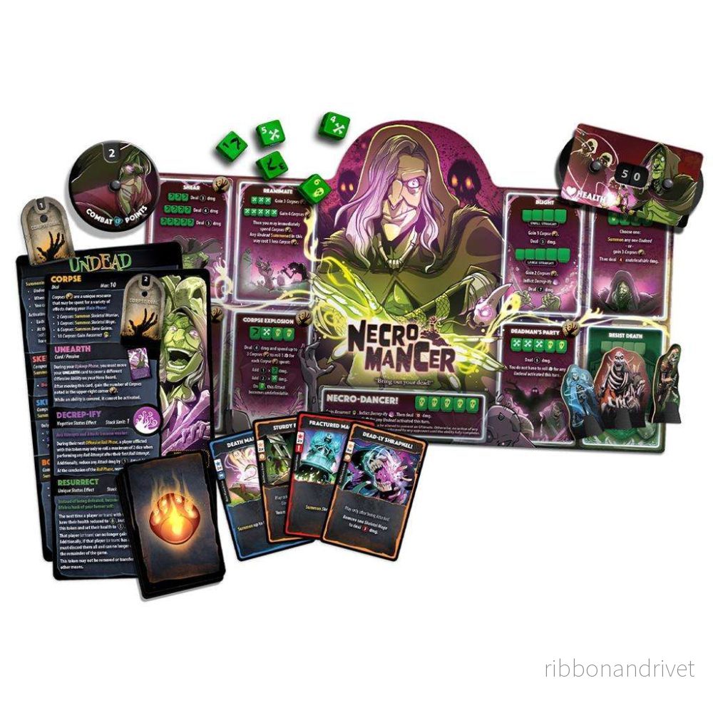 Dice Throne Necromancer Hero Pack – EN - Bild 2