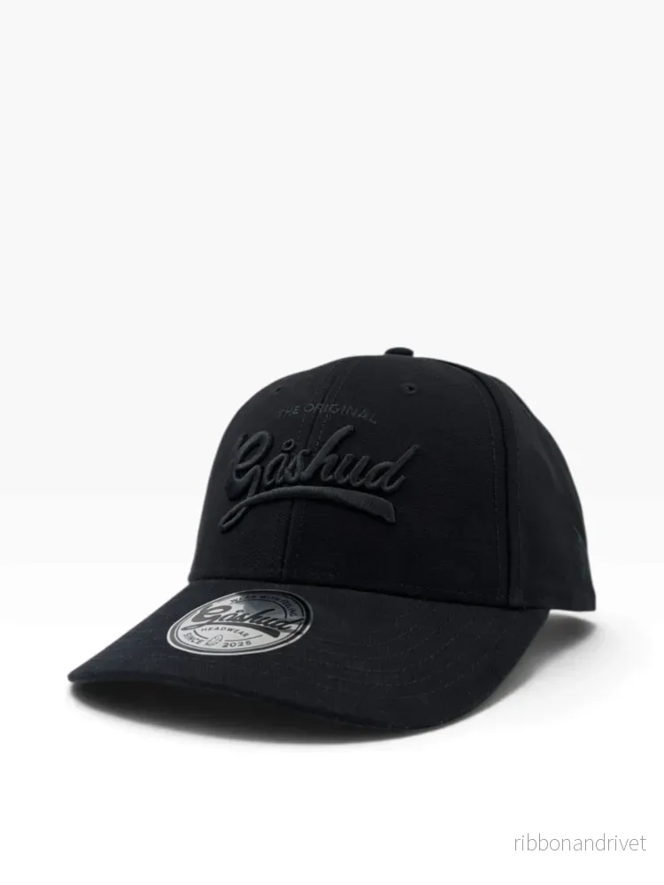Gåshud Original Script Classic Baseballkeps - Black Edition