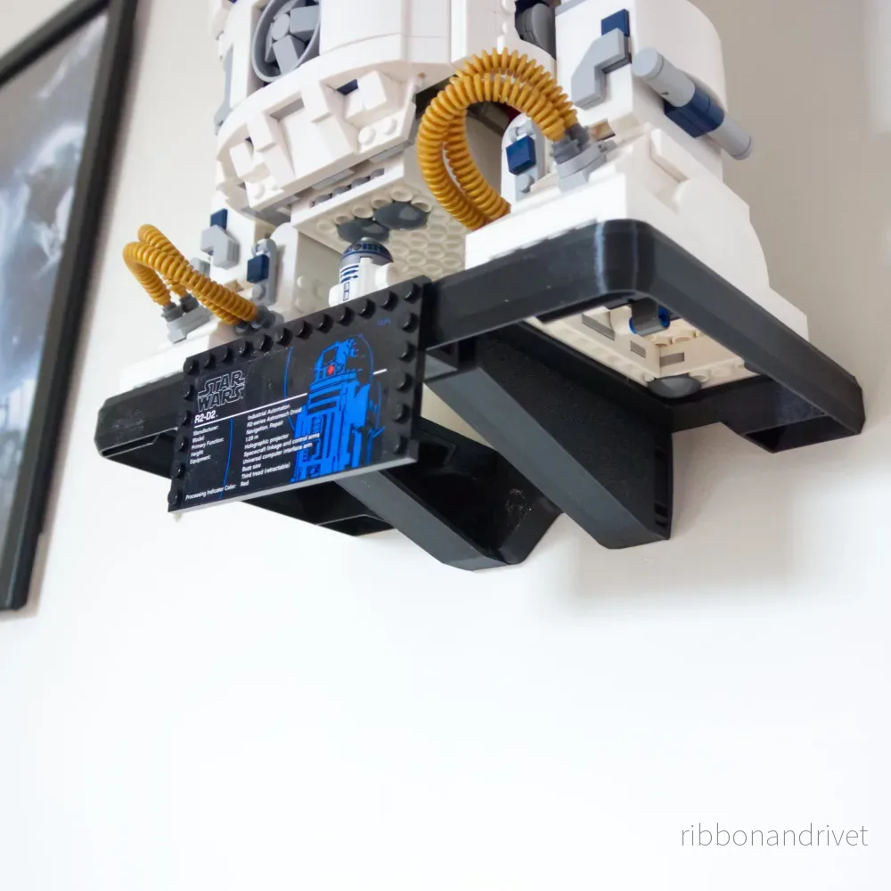 Väggfäste för LEGO R2-D2 75308 och 10225 - Bild 2