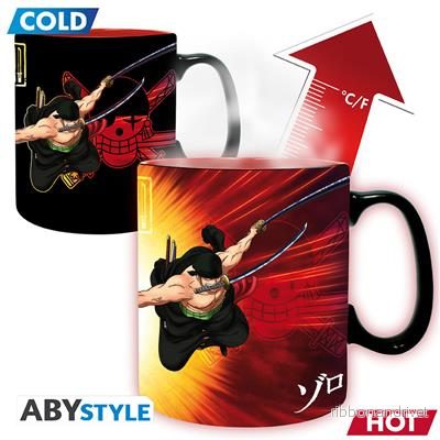 ONE PIECE – Mugg med Värmeförändring – 460ml – Zoro & Sanji ONE PIECE – Mugg med Värmeförändring – 460ml – Zoro & Sanji
