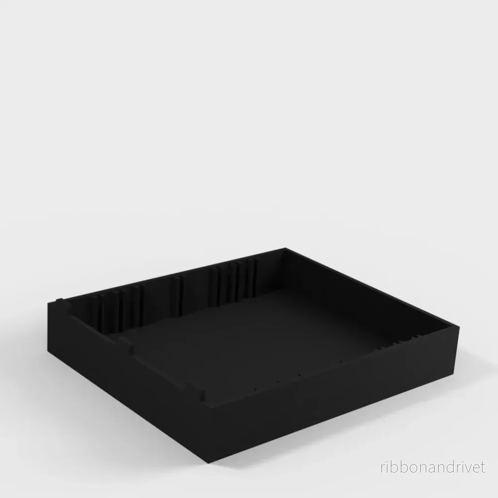 Liten förvaringslåda för smådelar (2,5 x 12,7 x 15,2 cm) - Bild 2