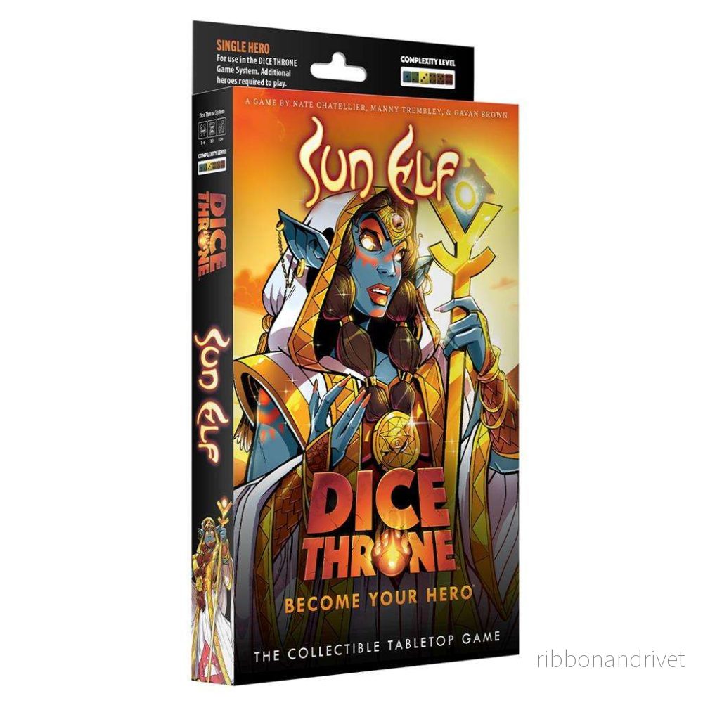 Dice Throne Sun Elf Hero Pack – engelska