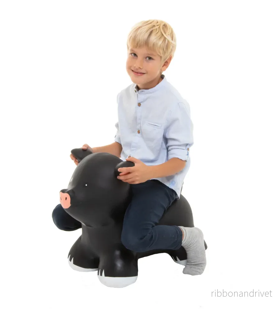 Hoppdjur "My First JUMPY – Black Piggy" - Bild 2