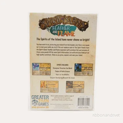 Spirit Island: Feather and Flame – Premium Foil Spirit Panels - EN