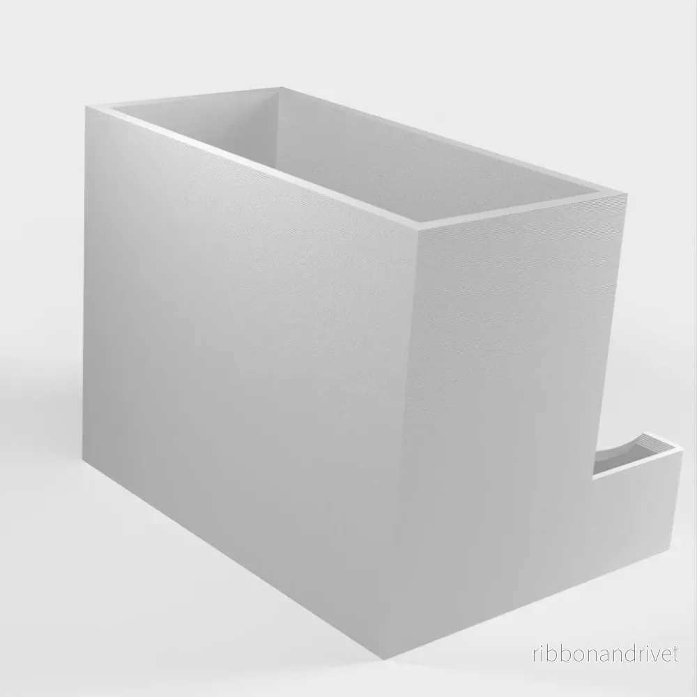 Cotton Swab Holder Remix: Praktisk och lättillgänglig hållare för bomullspinne med text - Bild 3