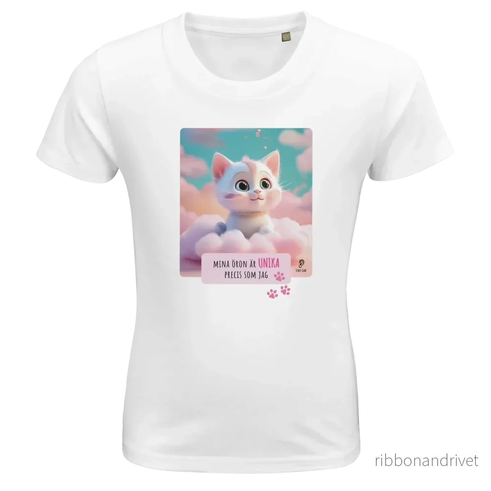 ECO Friendly T-shirt – Mina öron är unika precis som jag ECO Friendly T-shirt – Mina öron är unika precis som jag