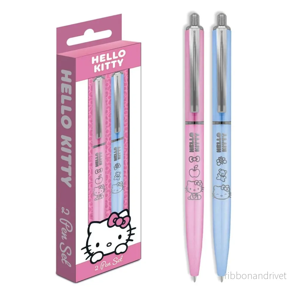 Hello Kitty (Pink) 2 Pen Set Hello Kitty (Pink) 2 Pen Set