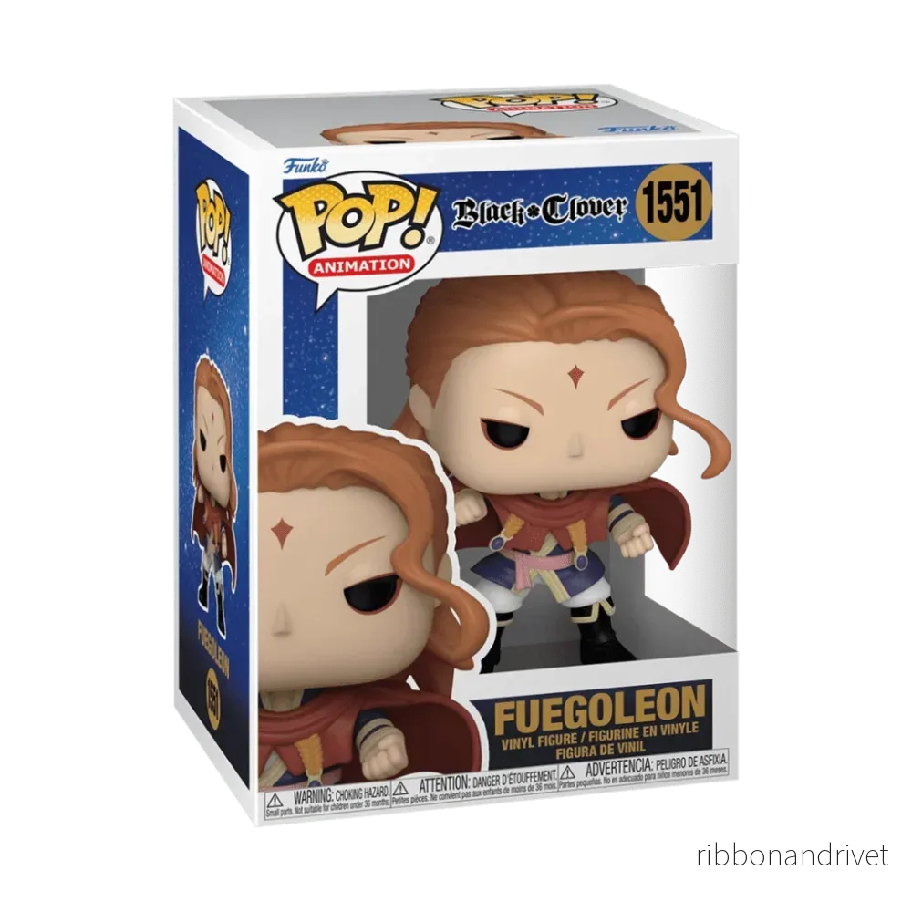 Funko POP Animation: Black Clover – Fuegoleon Figur Funko POP Animation: Black Clover – Fuegoleon Figur