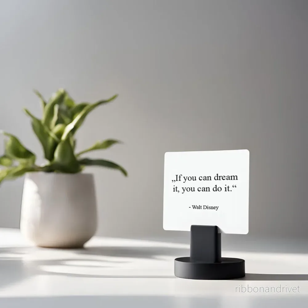 Modern minimalistisk hållare för kort och bilder - Bild 2