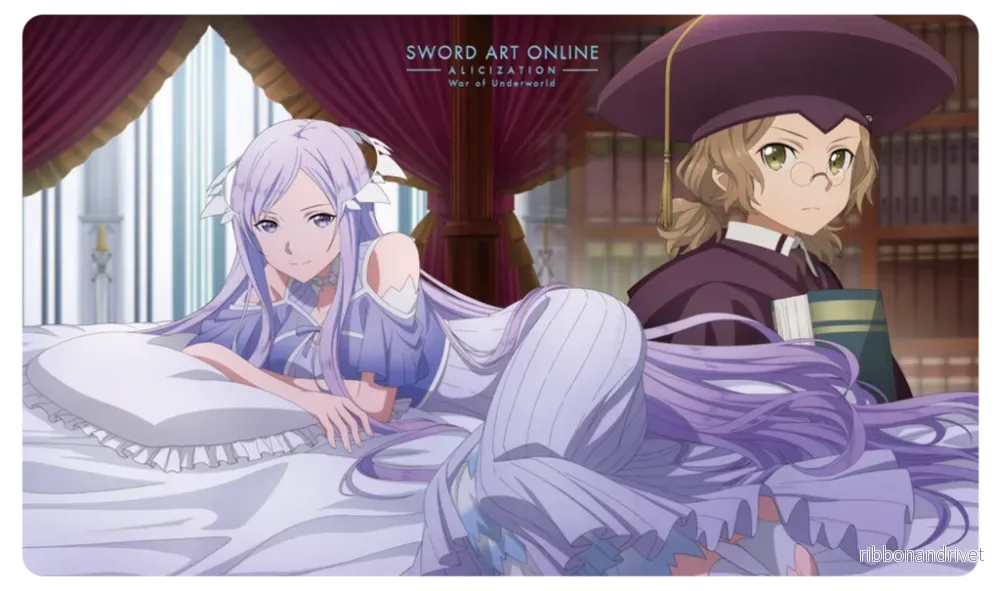 Sword Art Online Alicization Playmat – Quinella och Cardinal Sword Art Online Alicization Playmat – Quinella och Cardinal