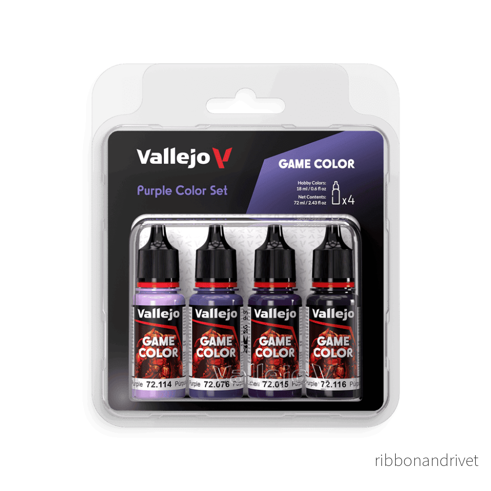 Vallejo Game Color - Lila Färgsats 18 ml