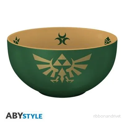 THE LEGEND OF ZELDA – Skål – 600 ml – ”Hylian Crest” – Pappkartong THE LEGEND OF ZELDA – Skål – 600 ml – ”Hylian Crest” – Pappkartong