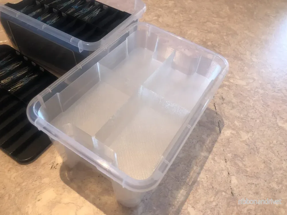 Anpassade insatsdelar till IKEA Samla lådor på 5 liter - Bild 2