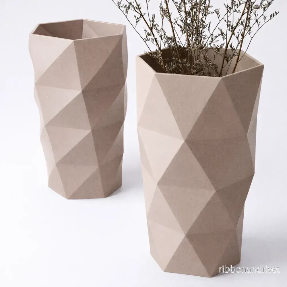Geometrisk vas Poly - Bild 3