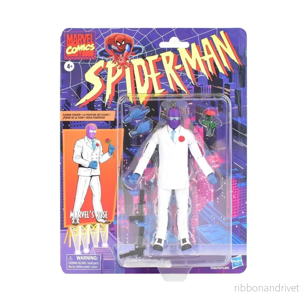 Marvel Legends Series Spider-Man Retro Wave – Rose Marvel Legends Series Spider-Man Retro Wave – Rose