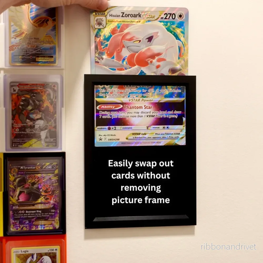 Väggmonterad bildram för Pokémon jumbo-kort - Bild 2