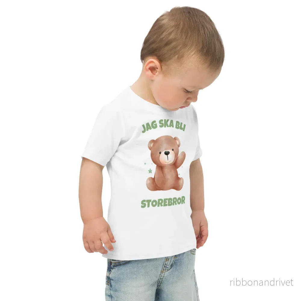 Jag ska bli storebror T-shirt - Nalle - Bild 2