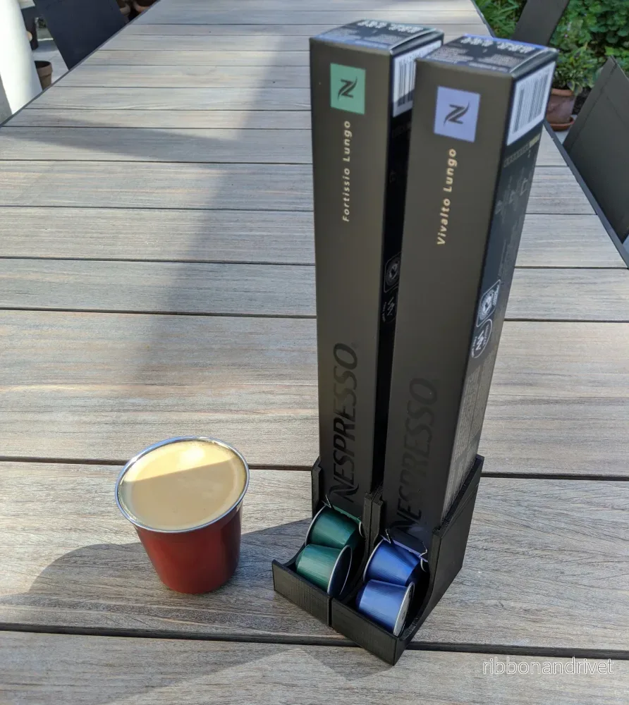Modulär Nespresso kapselhållare Modulär Nespresso kapselhållare