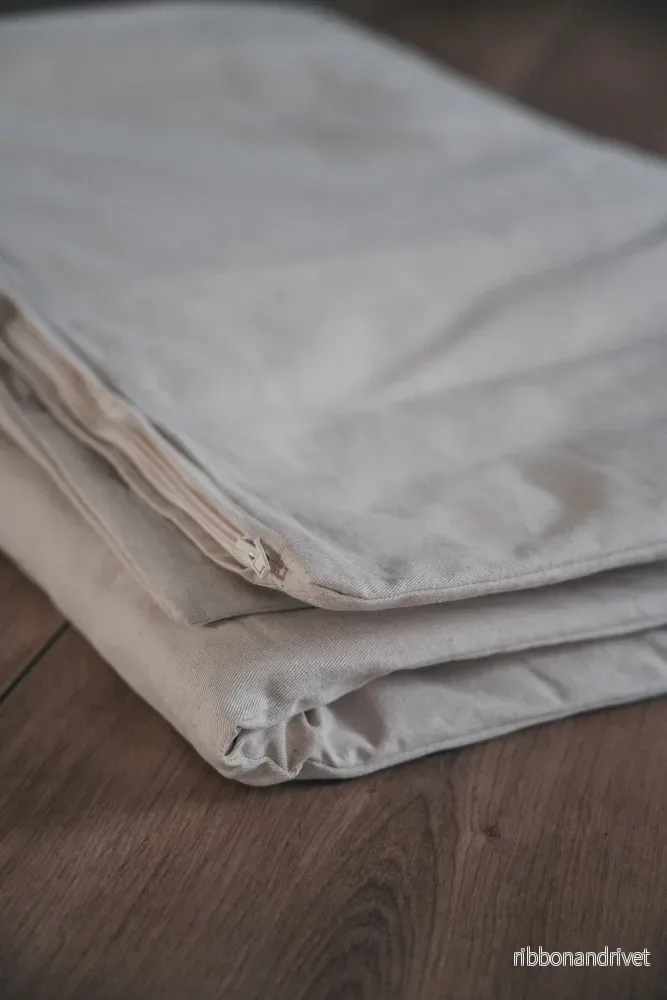 Calm Organic Cotton Yin Futon mat - Natural - Bild 2