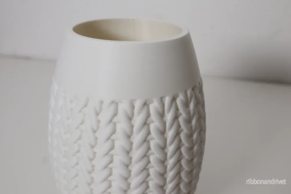 Knit Tall Vase - Bild 3