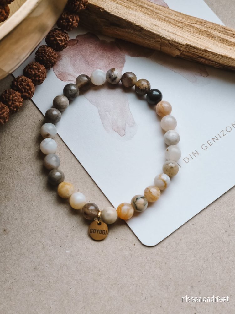 Mantra ENERGY Armband – Förändring – Bambusjaspis - - Bild 3