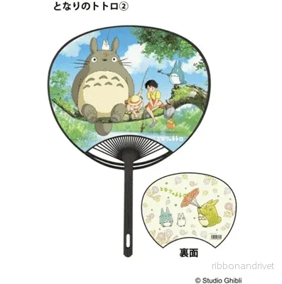 My Neighbor Totoro – japansk solfjäder – Totoro Fishing My Neighbor Totoro – japansk solfjäder – Totoro Fishing