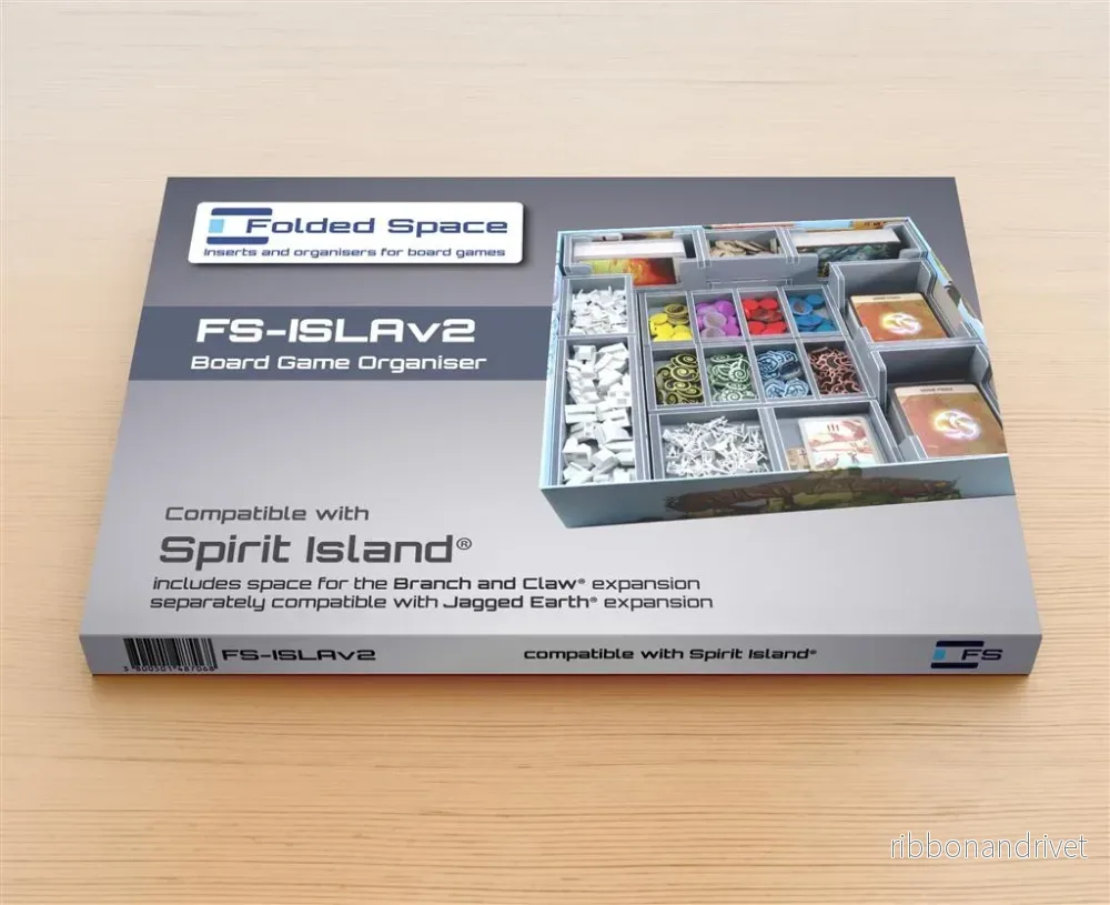 Spirit Island och Jagged Earth Insats v2 Spirit Island och Jagged Earth Insats v2