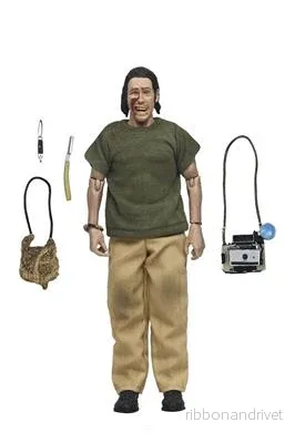 Texas Chainsaw Massacre - 8" Klädd Actionfigur - 50-årsjubileum The Hitchhiker - Bild 2