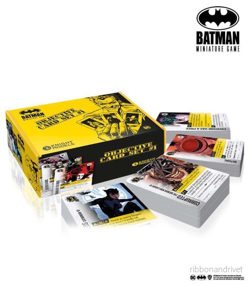 Batman Miniature Game: Objective Card Set 1 – EN Batman Miniature Game: Objective Card Set 1 – EN