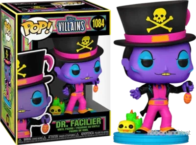 Funko POP Disney: Skurkar – Dr. Facilier (Blacklight) (Exklusiv) Funko POP Disney: Skurkar – Dr. Facilier (Blacklight) (Exklusiv)
