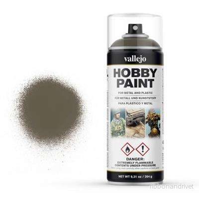 Vallejo Primer – AFV Color Primer – US Olive Drab Vallejo Primer – AFV Color Primer – US Olive Drab