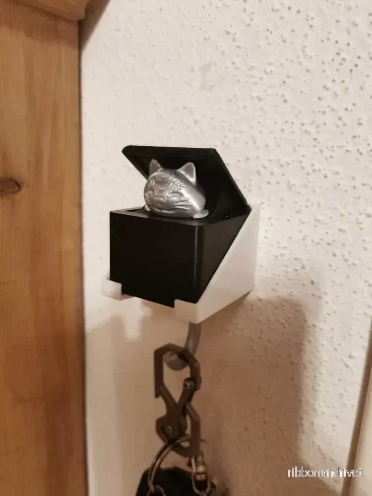 Väggfäste för kattnyckelkrok Väggfäste för kattnyckelkrok