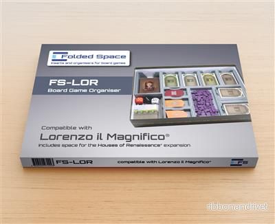 Lorenzo il Magnifico Insert - Effektiv Förvaring och Spelupplevelse - Bild 2